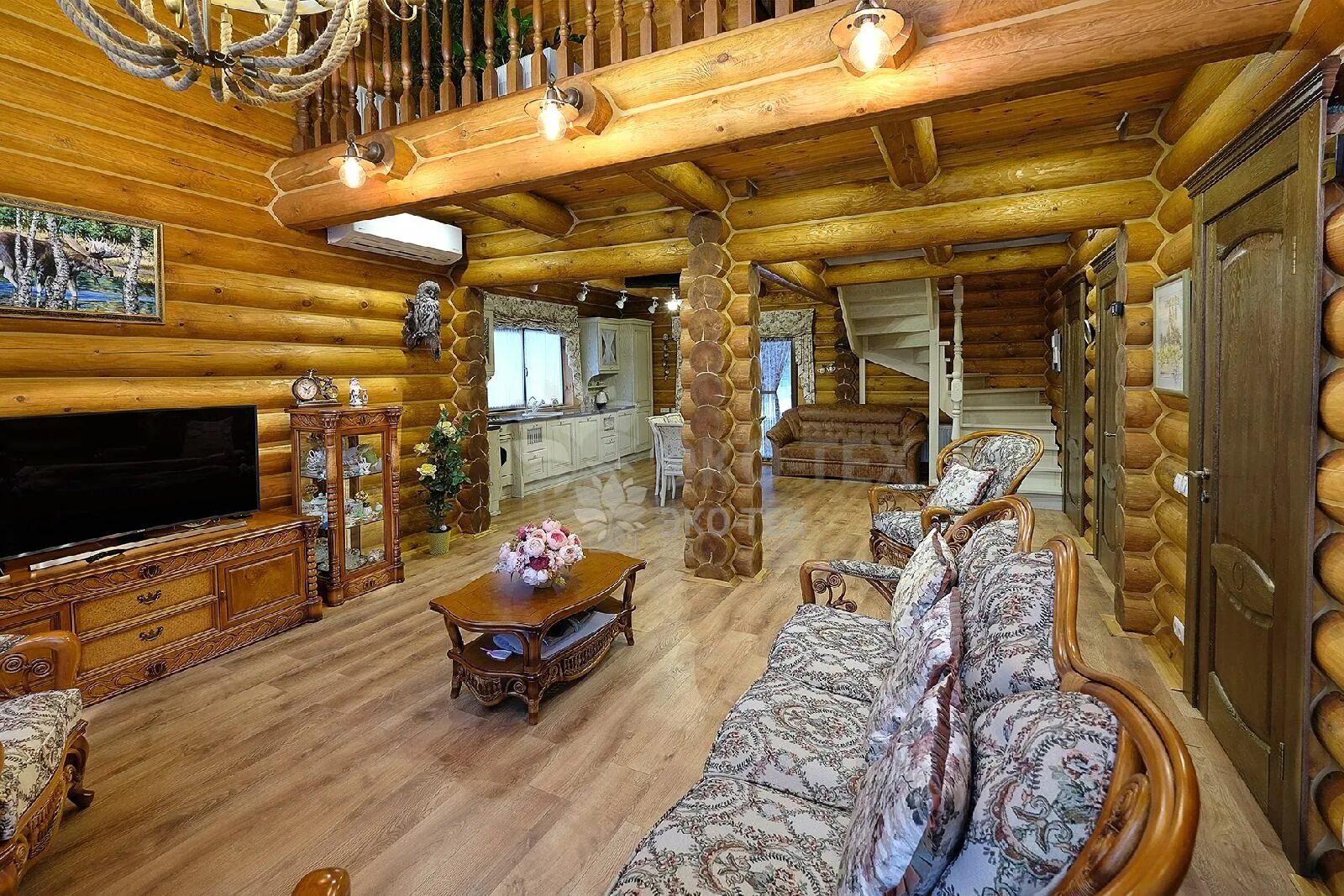 Sierre Retreat Ranch Maison en rondins, Chalet bois rond, Maison bois
