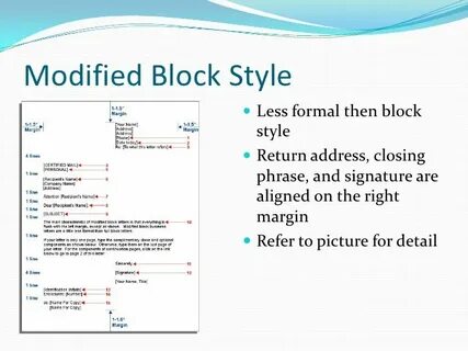 Block style