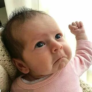 Following baby