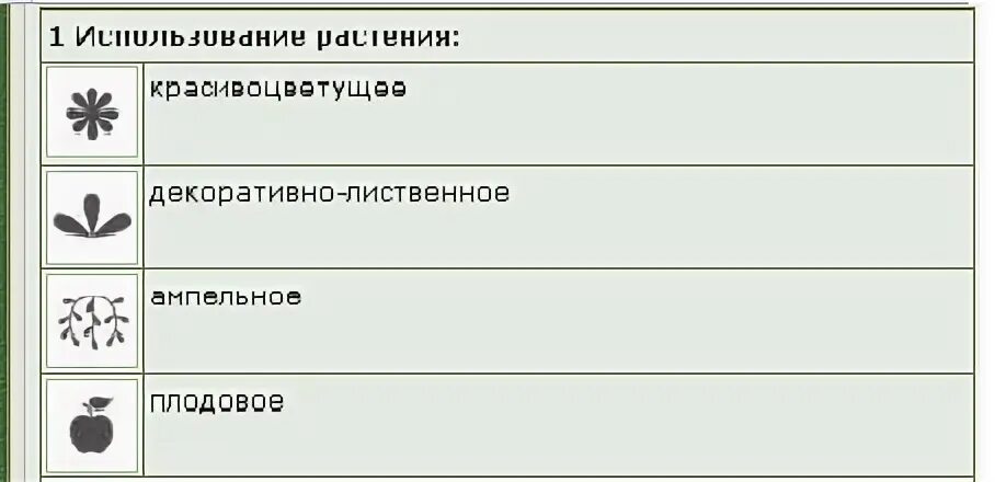 Семена обозначения
