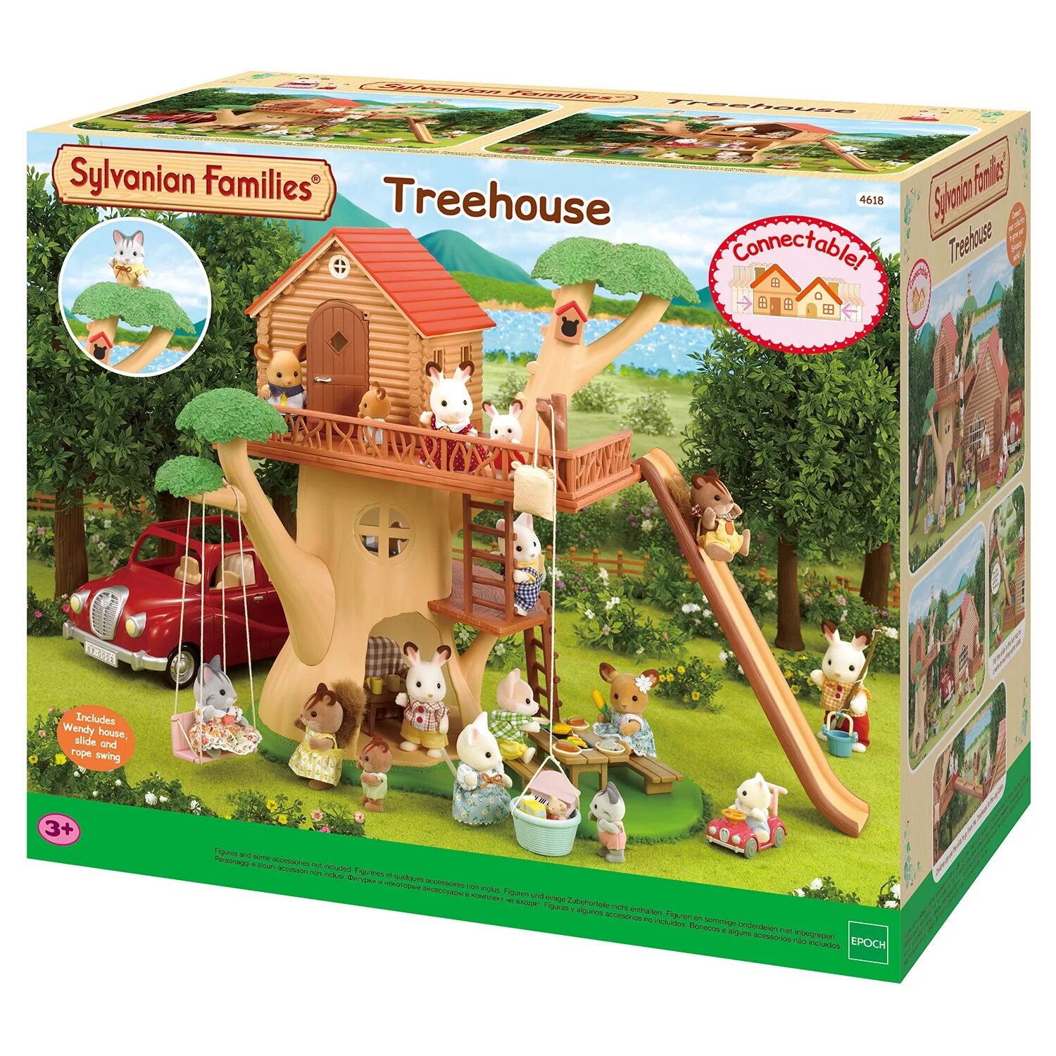 Домик Сильвани (Sylvanian Families). Набор Sylvanian Families "дерево-дом" (4618). Сильвания Фэмили дом на дереве. Сильвания Фэмили домик на дереве. Купить игрушку фэмили