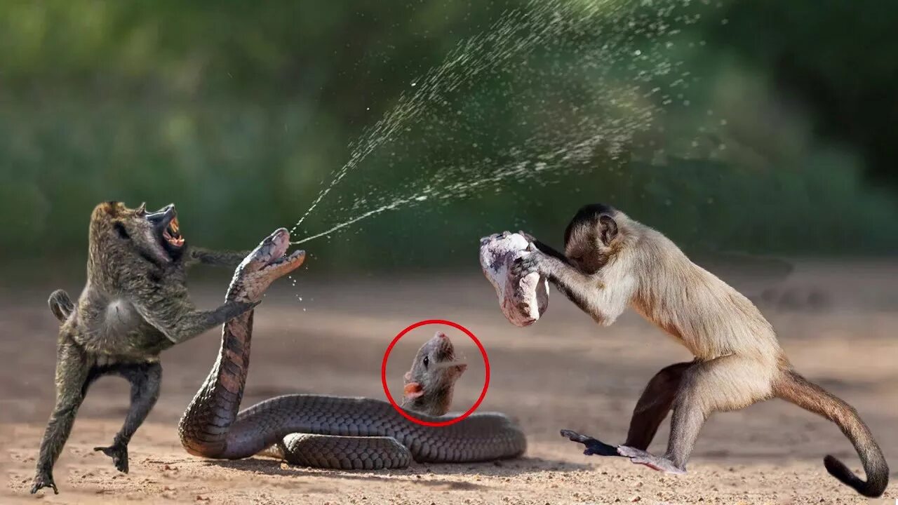 Monkey vs monkey