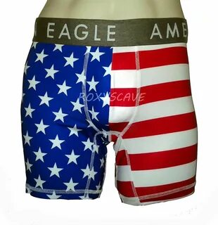 Мужское нижнее белье NWT AMERICAN EAGLE OUTFITTERS MENS 6 "AMERICANA U...