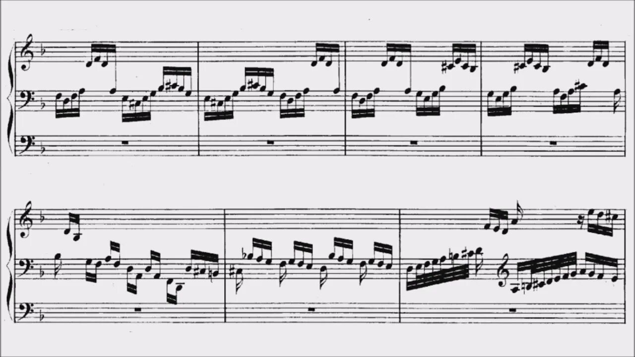Bach toccata in d minor
