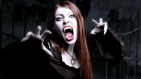 Картинки девушка вампир (54 фото) .