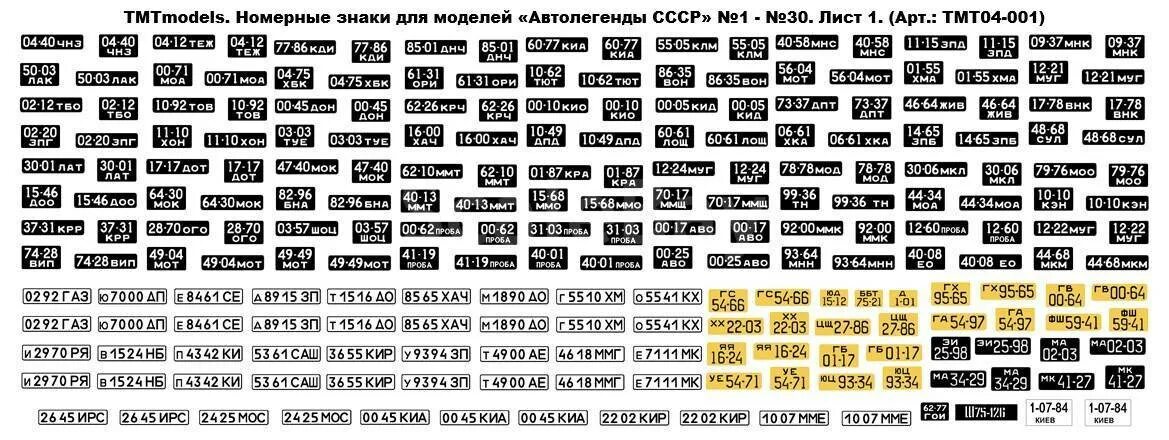 26 1 43 1. Номерные знаки для моделей Автолегенды СССР 1 43. Номера для масштабных моделей. Номера для игрушечных машин. Автомобильные номера для масштабных моделей.
