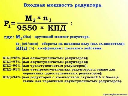 Коэффициент вращающего момента