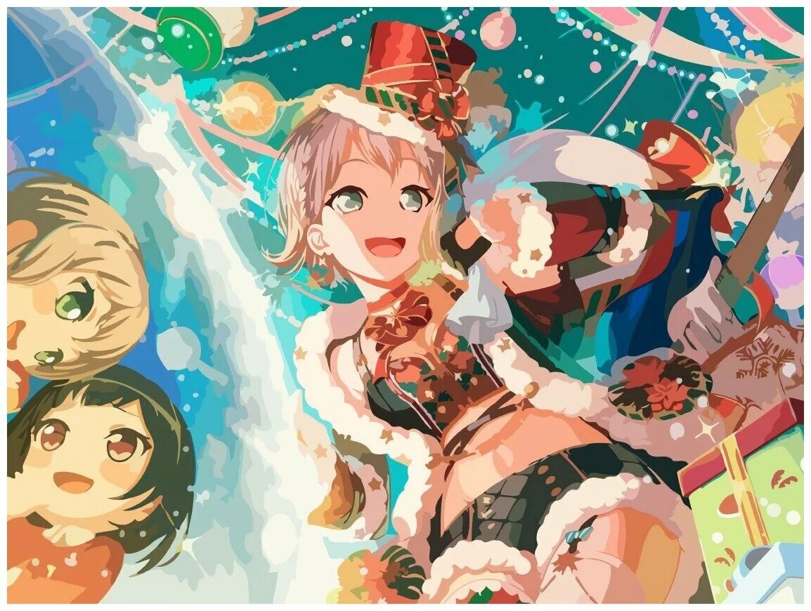 2017 год картинки новогодние. новогодний вечер. 0 обои на телефон. рождество семья. касуми банг дрим.