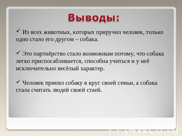 Собака вывела человека в люди. Вывод собака друг человека. Собака друг человека сочинение. Вывод про друг-собака. Собака лучший друг человека сочинение.