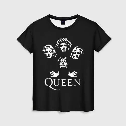 Принт королева. Женская футболка queen. футболка &#039;королева&#039;. queen принт. женская футболка 3d queen xxxl.