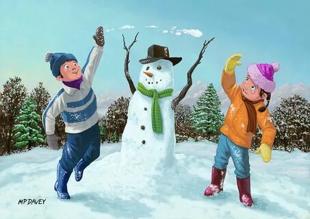 Build a snowman