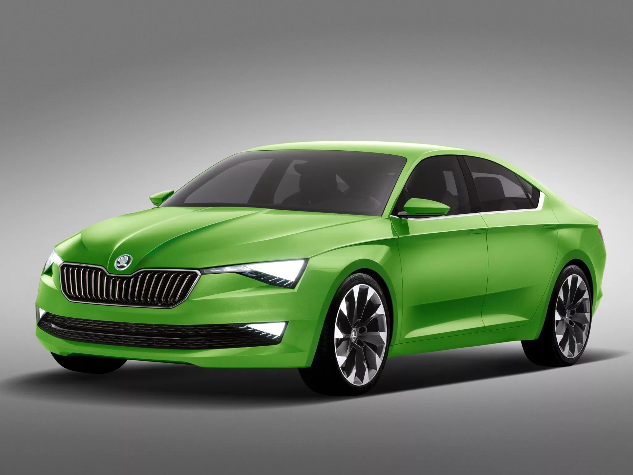 Новая Шкода Суперб 2023. Skoda Vision c 2014. Skoda Octavia 2022 зеленая.