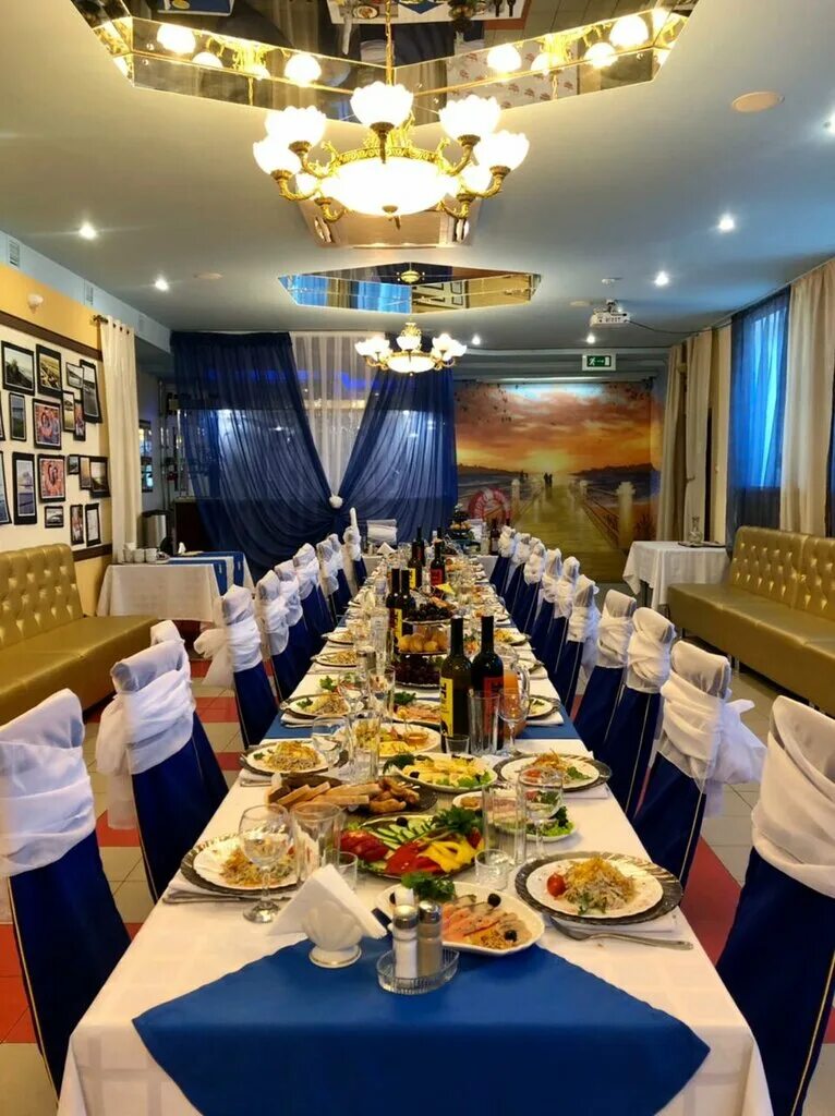 Panorama: Zolotoy prichal, banquet hall, Ulyanovsk, Druzhby Narodov Avenue, 16 -
