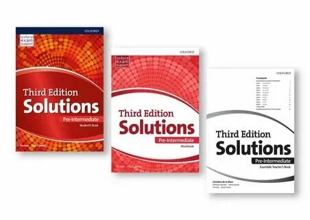 Solutions pre intermediate unit 4