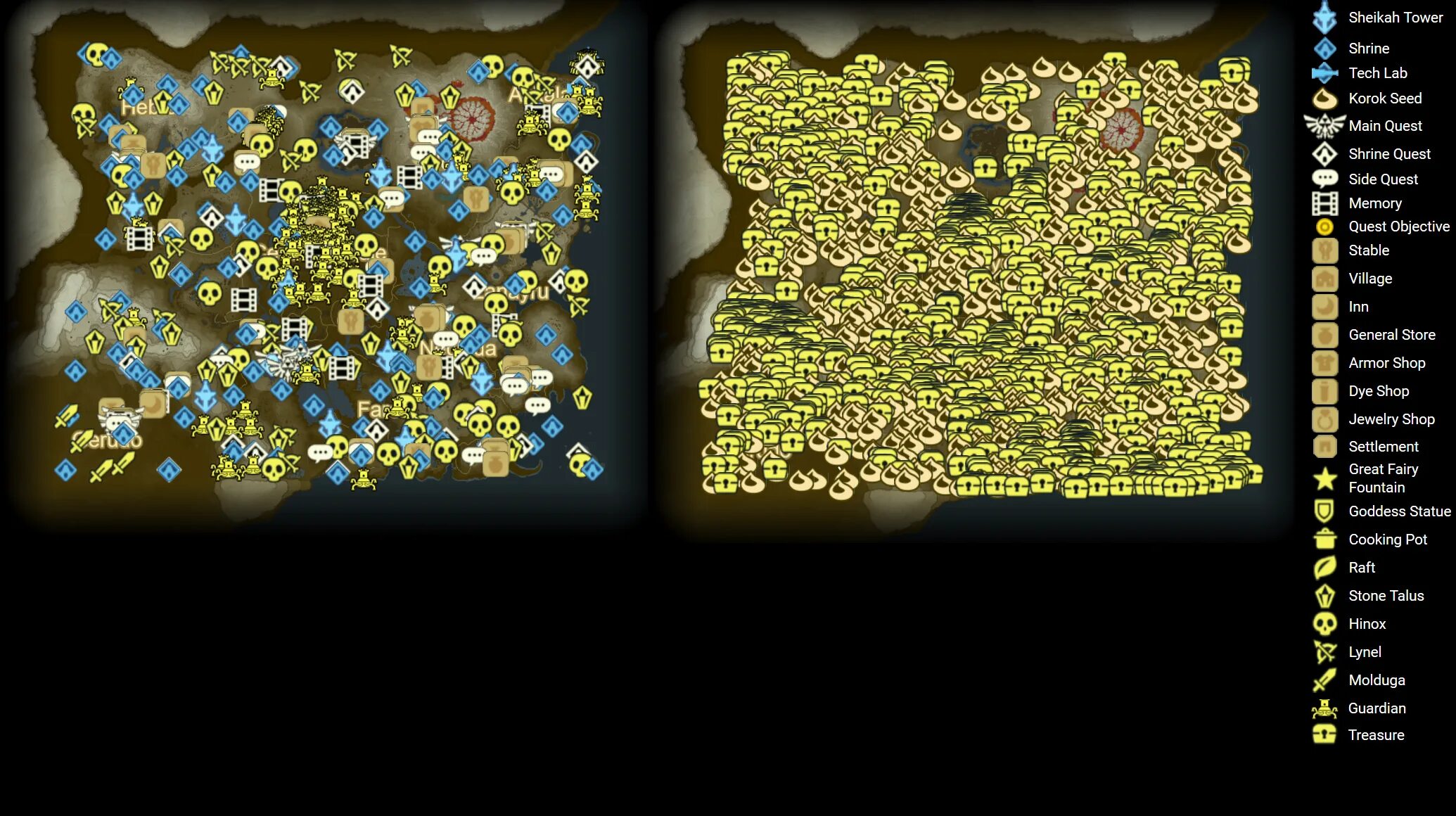 Zelda botw map. Breath of the Wild карта. Карта Зельда Breath of the Wild. Zelda Breath of the Wild карта мира. Карта всех святилищ в Zelda Breath of the Wild.