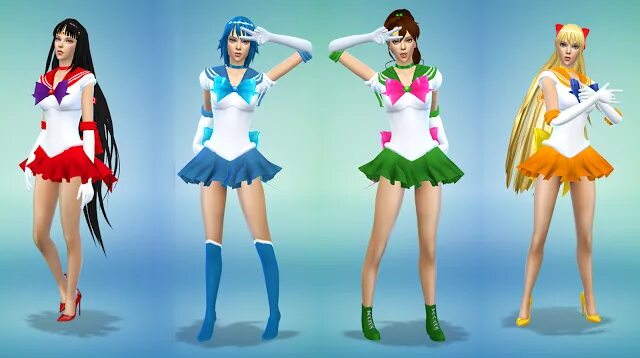 Мод мун. SIMS 4 Sailor. Костюмы Сейлор Мун симс 2. Симс 4 Sailor Moon. Sailor Mercury SIMS 4.