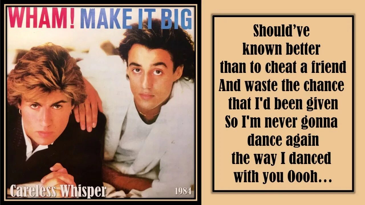 Whisper песня джорджа майкла. "George Michael & Wham" 1984' "Careless Whisper". George Michael 1984 Wham. Wham Careless Whisper. Мэдлин Эндрюс-Ходж Careless Whisper.