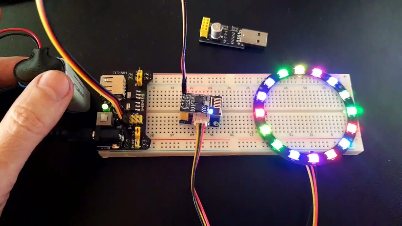 Wled esp8266. Esp8266 ws2812. esp 01 rgb led модуль.