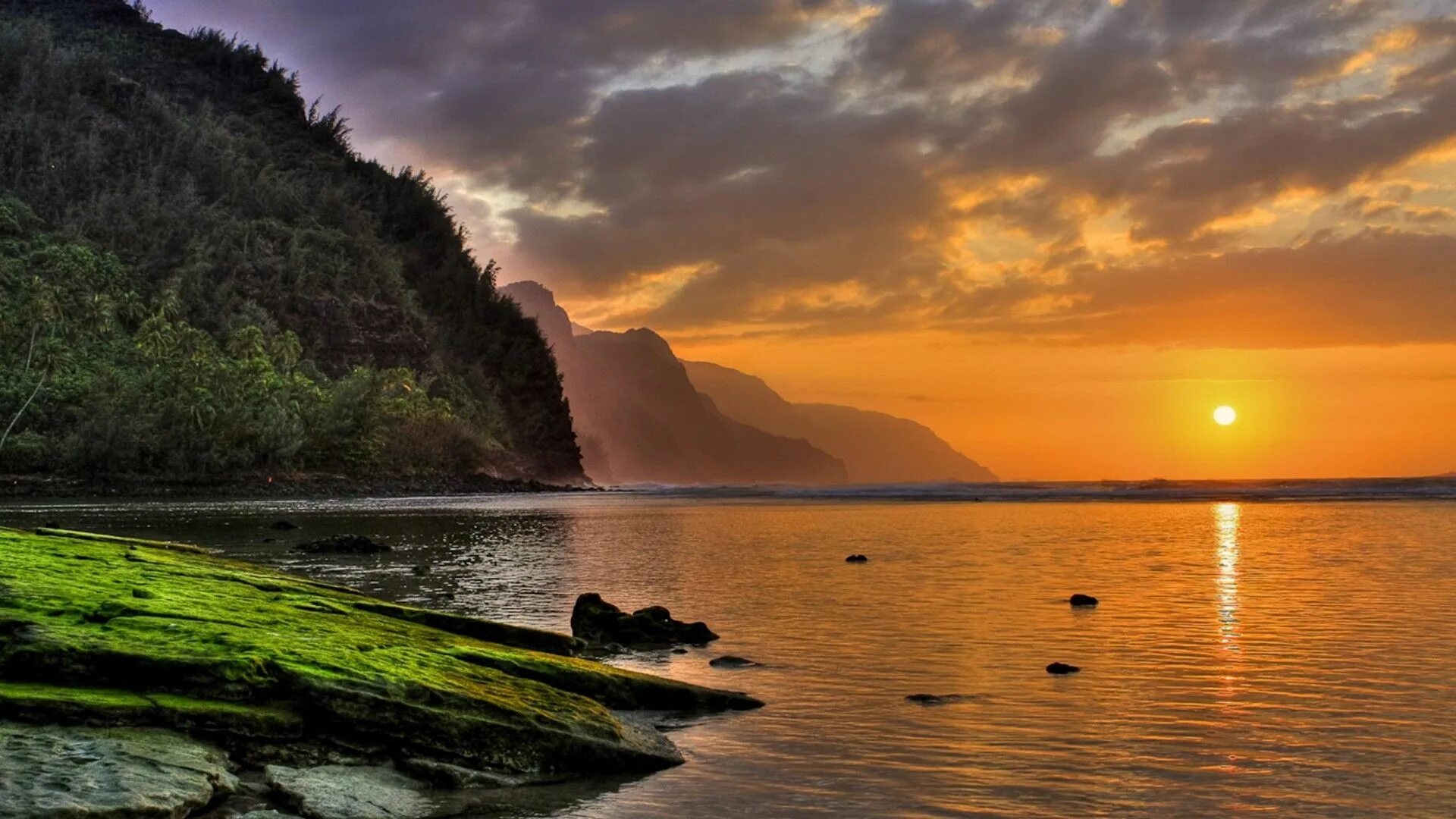 April sunset Landscape wallpaper, Best nature images, Sunset