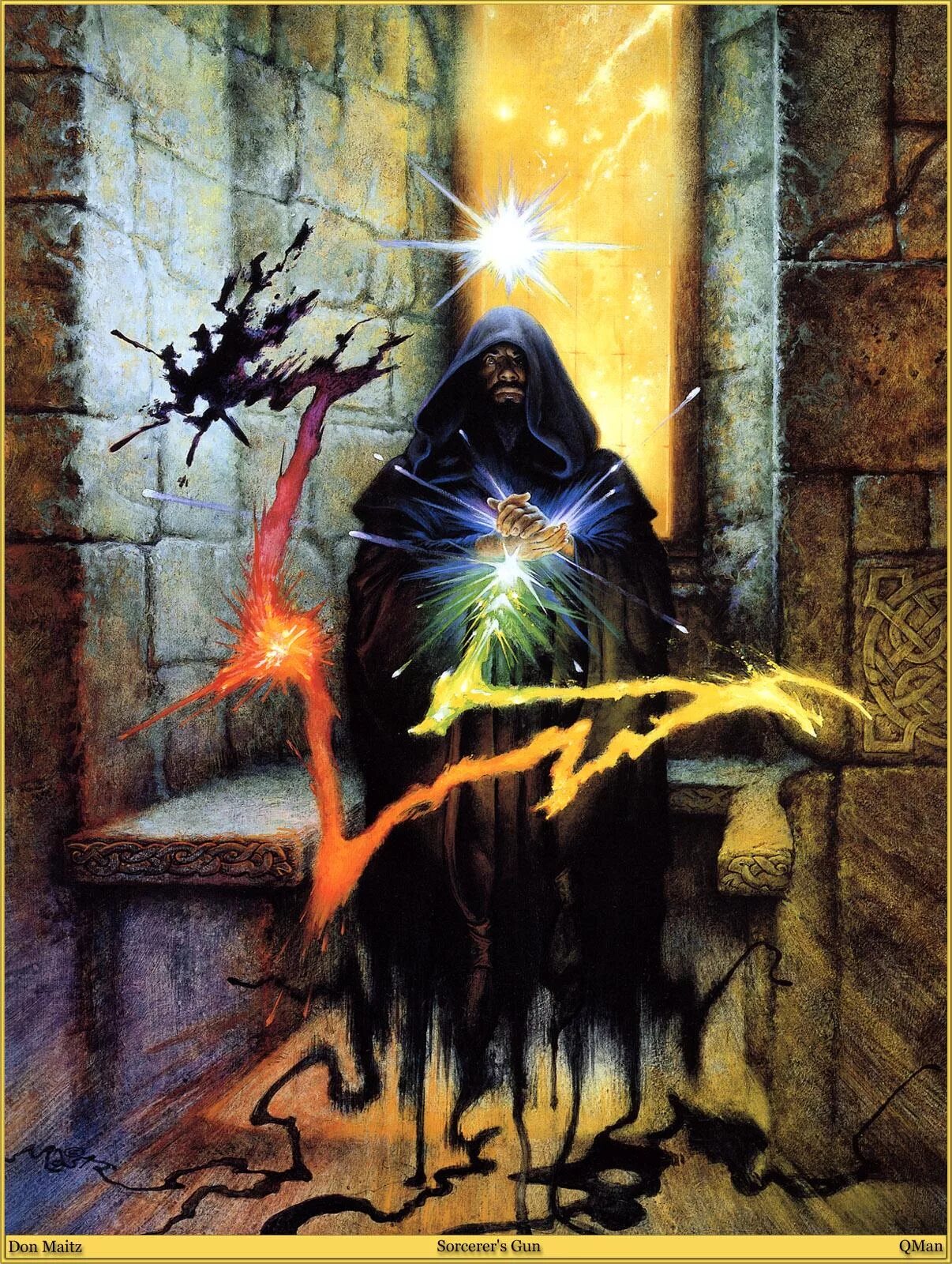 Колдун трилогия. Don maitz. колдун волшебник маг чародей. don maitz art. колдун живопись.