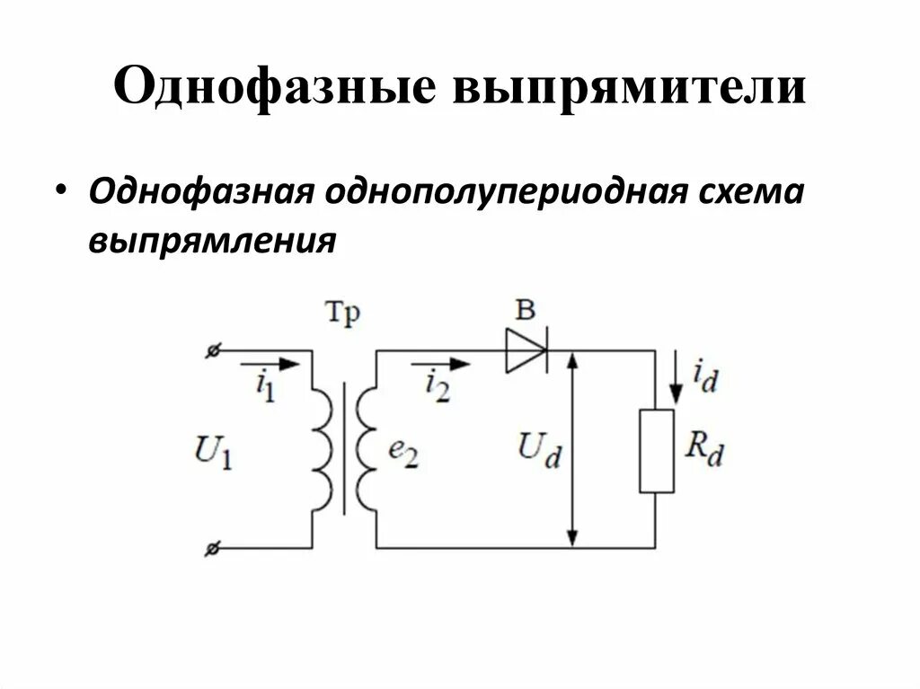 Однополупериодный диод. Схема однофазного однополупериодного выпрямителя. Однофазный однополупериодный выпрямитель схема принцип действия. Схема однофазного выпрямителя. Принципиальная схема однофазного однополупериодного выпрямителя.