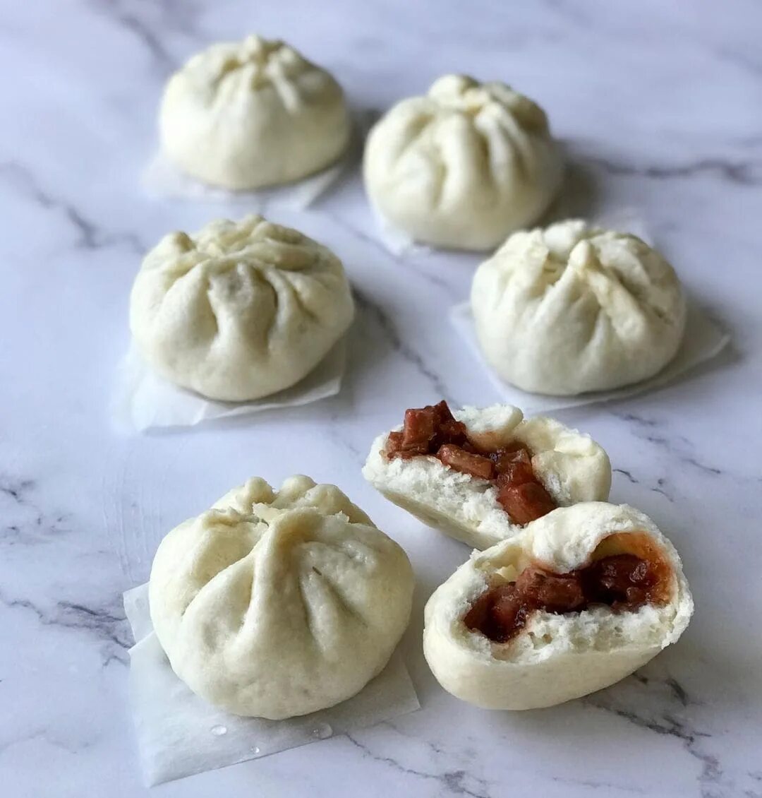 Bao 18. Чар Сиу Бао. Cha Siu bao.