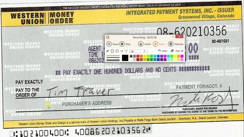 Money order