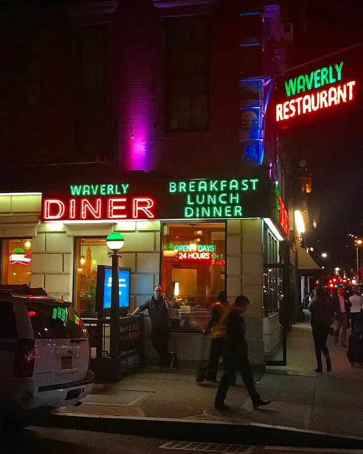 Diner night. Neon diner. Diner night. Diner night. Diner night.