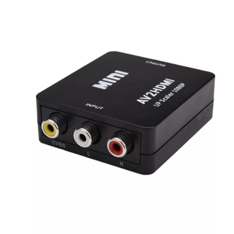 Av преобразователь. Адаптер Mini HDMI/av 1080p Converter to 3 RCA. Адаптер h124 Mini av2hdmi 1080p Converter to 3 RCA Black. HDMI to av/RCA CVBS Adapter. Переходник HDMI RCA HDMI.