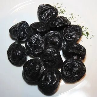 Черные пельмени рецепт