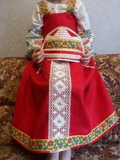 Сшить народный костюм для девочки