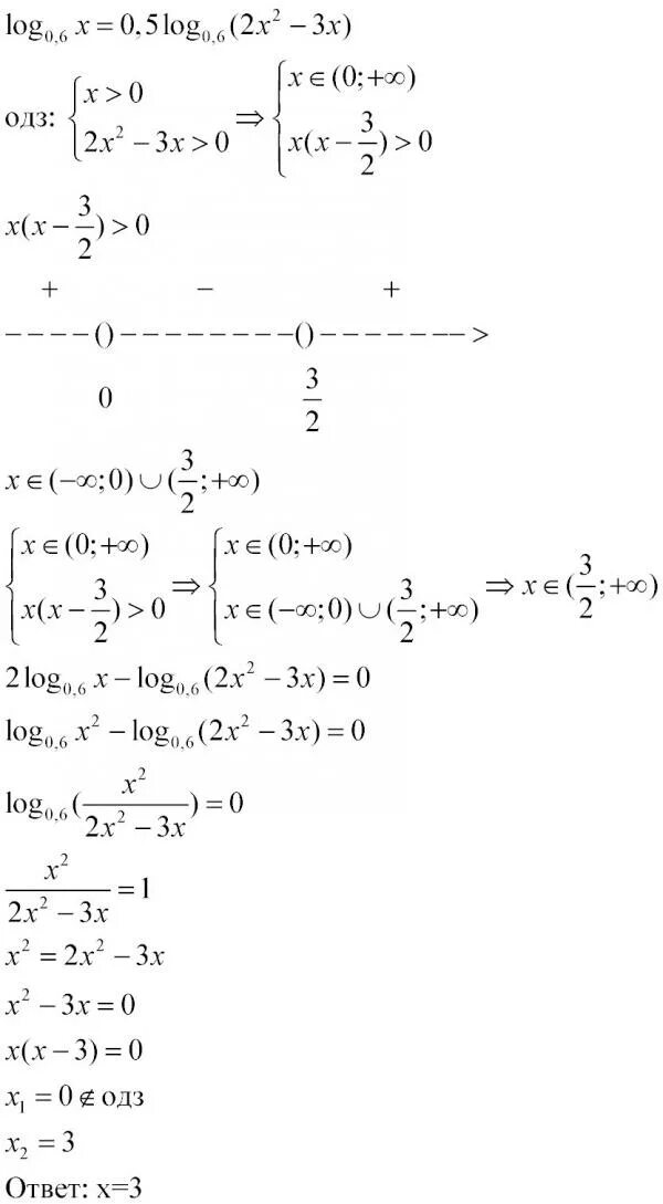 Log0,5(x^2-3х)=-2. Log05 x2+x -1. Log0,6(x+3)+log0,6(x-3)=log0,6(2x-1). Лог 0.3 2-x+log0,3 2/x. Log0 2 x log 5 5