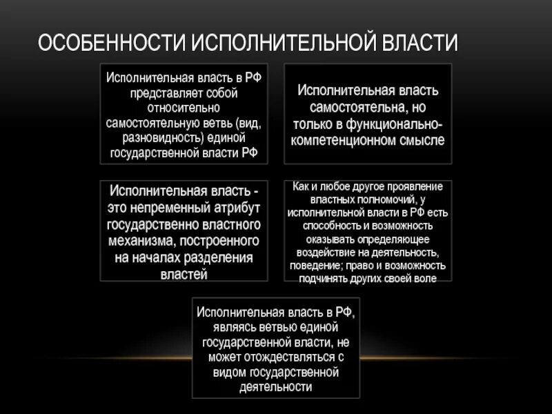 Единая система исполнительной власти состоит из. Особенности органов исполнительной власти. функции исполнительной ветви власти. основные черты исполнительной власти.