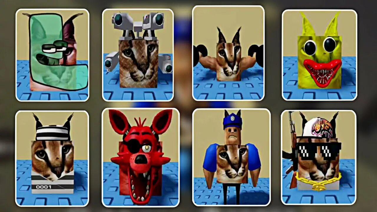 Find the floppa morphs