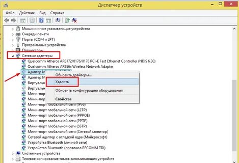 Устройство сети windows