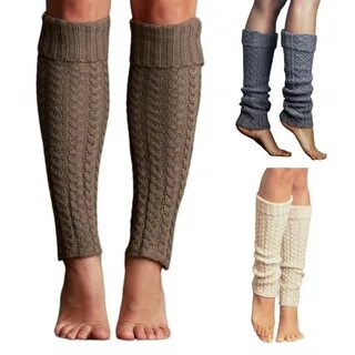 Женские гетры Lemon Legwear Country Weekend Knit Leg Warmers Clay Brown OS ...