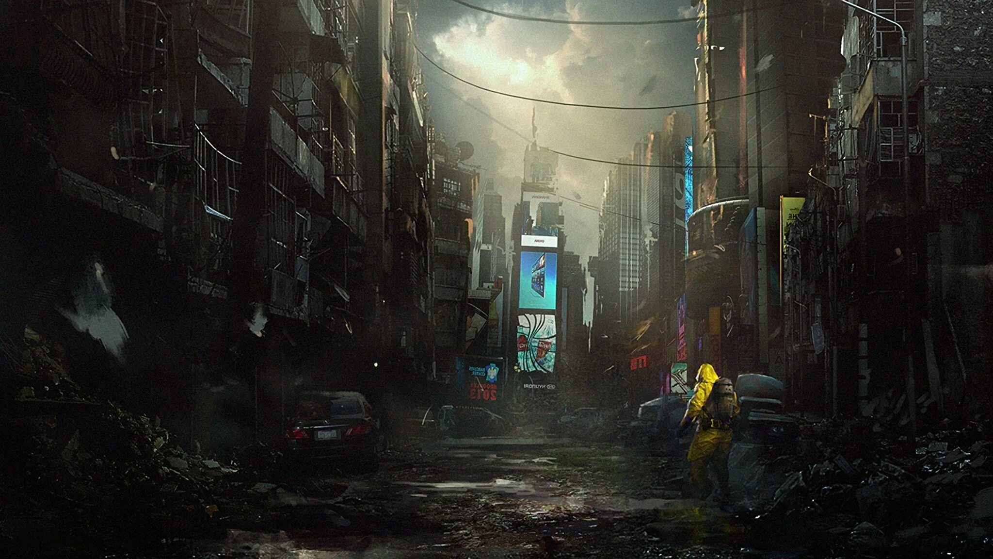 Город разрушен город не нужен ремикс. Руины Нью-Йорка. Разрушенный город Cyberpunk. Лос Анджелес апокалипсис атмосфера. Токио постапокалипсис.