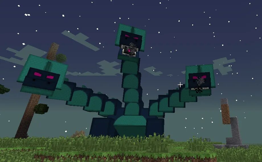 The night prowler mod minecraft. Гидра майнкрафт Сумеречный лес. Гидра Twilight Forest 1.12.2. Боссы из мода Сумеречный лес. Twilight Forest 1.12.2 боссы.