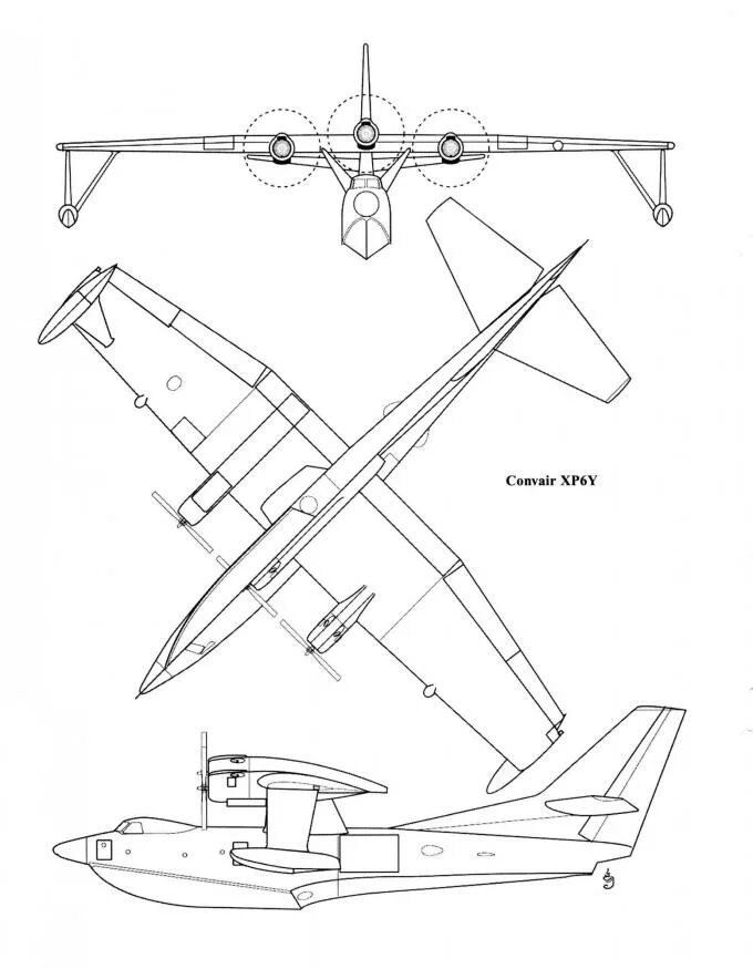Xp 06. Convair проекты самолетов. Бе-6 чертежи. Летающая лодка чертежи. Гидроплан модель.