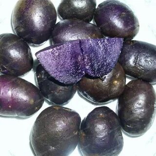 Черный картофель