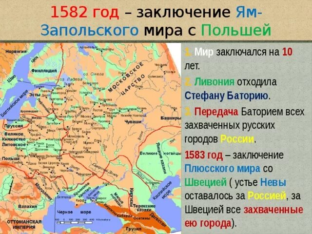 Заключение ям запольского договора с речью посполитой. Ям Запольский мир 1582. Подписание ям Запольского перемирия России с речью Посполитой. Ям-Запольский Мирный договор. Заключение ям-Запольского перемирия.