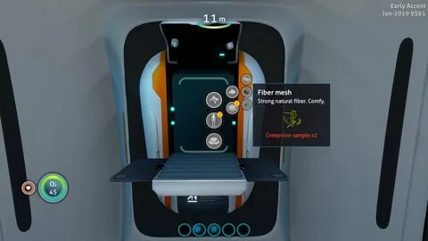 Как сделать сетчатое волокно в subnautica