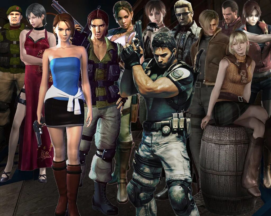 Резидент ивел игра персонажи. Resident evil. Resident evil all. Шерри биркин и хелена харпер обитель зла 6. Резидент ивел 8.