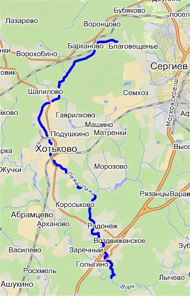 Бассейн реки Клязьмы - С Ефимычем
