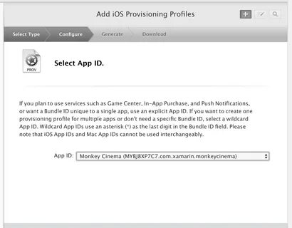 Select your apps