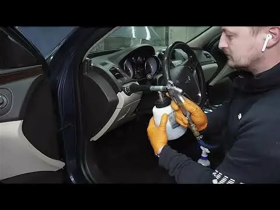 Как полировать салон автомобиля. Предпродажная подготовка автомобиля.