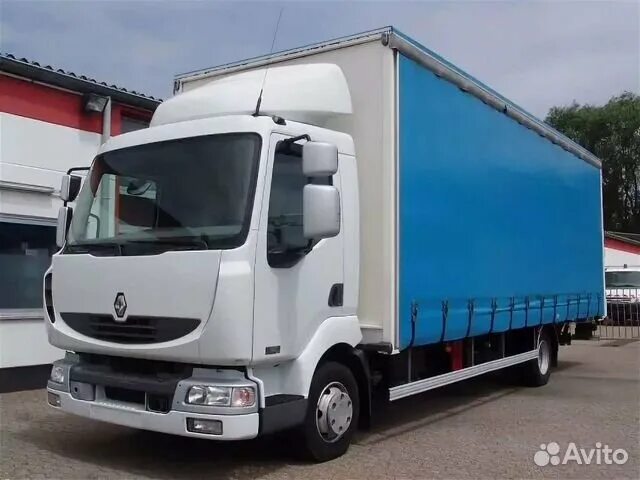 Рено мидлум фото Купить б/у Renault Midlum дизель механика в Москве: белый фургон 2004 года на Ав
