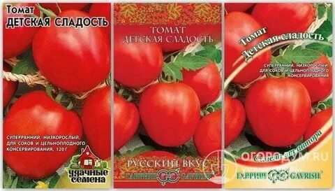 Характеристика сорта томата детская сладость