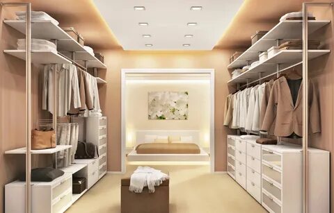 Фото интерьера гардеробных комнат