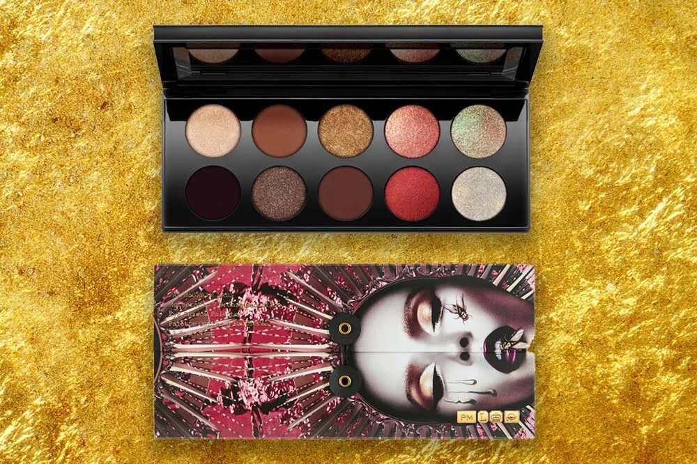 Pat MCGRATH палетка теней. Pat MCGRATH Labs Mothership vi Eyeshadow Palette - Midnight Sun. Pat MCGRATH палетка теней четверка. Макияж палетка Миднайт маскарад. Черная палетка